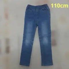 プティマイン 長ズボン【110cm】デニムブルー ゴムウエスト