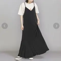 ビューティ＆ユース　バックボタンキャミワンピース　アダムエロペ、シップス、イエナ