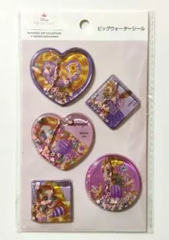 ディズニー　しょこたんラプンツェル　ビッグウォーターシール