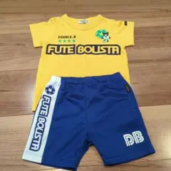 DOUBLE.B サッカーユニフォーム風Tシャツ ハーフパンツセットのサムネイル