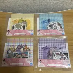 一番くじ おジャ魔女どれみ G賞 ジッパーバッグ付きステッカーセット 4つ