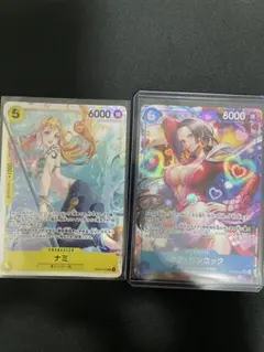 ワンピース カードゲーム ボア・ハンコック　パラレル ナミSR