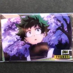 僕のヒーローアカデミアウエハース第一弾ストーリーカード静かな始まり