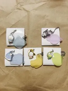 サンリオ ダブルチャームグミ ペックル ポチャッコ タキサム クロミ ケロッピ