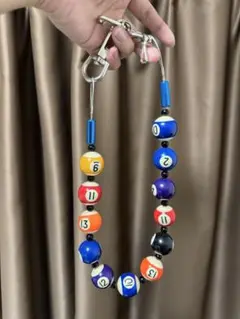 ビリヤードボール ウォレットチェーン