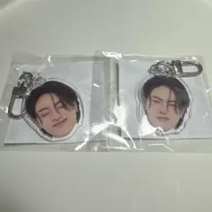 treasure ハルト 顔アクキー カプセルトイ 喜怒哀楽