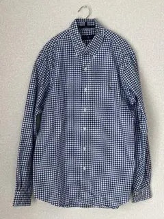 RALPH LAUREN メンズ 長袖シャツ チェック柄 M ブルー系