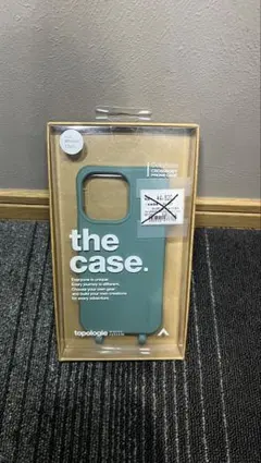 topologie iPhone 13 pro用ケース 緑