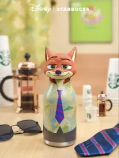 中国限定　スターバックス　ディズニー　ズートピア　ニック　ステンレスタンブラー