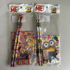 ミニオン 鉛筆とメモ帳セット