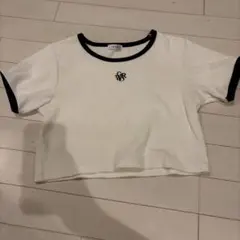 INGNI リンガーTシャツ 半袖 ホワイト
