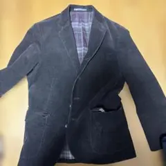 茶色 テーラードジャケット サイズM