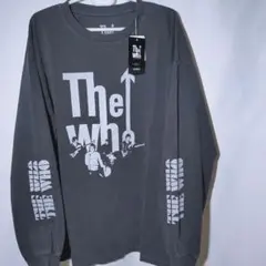 新品 ロンT F ザフー ローリーズファーム バンド ロック 長袖Tシャツ