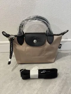 ロンシャン　ル プリアージュ エナジー XS トップハンドルバッグ　ホーソーン