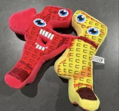 ブレインロットを盗むレッド67イエローぬいぐるみBロブロックス人形ROBLOX