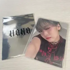 HANA デビュー 直前 トレカ　ジス　JISOO