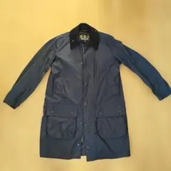 Barbour ネイビー ナイロンロングコート サイズ36 Barbour（バブアー）の「Barbour / EXMOOR ナイロン コート（ステン