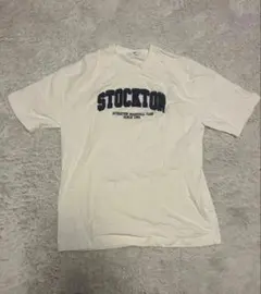 WEGO STOCKTON ロゴプリント Tシャツ ホワイト Mのサムネイル