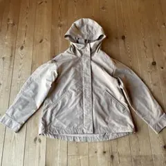 美品★GU★ベージュ★マウンテンパーカー　Mサイズ