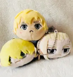 【新品】東京リベンジャーズ 松野千冬 ドラケン　ぬいぐるみ ぽてコロマスコット