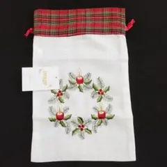 クリスマス巾着袋【新品未使用】