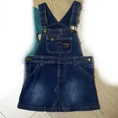 ⭐︎美品⭐︎ジャンバースカート　95 デニム スカート　女の子