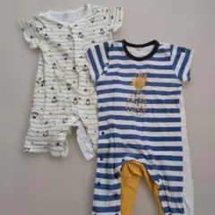 半袖ロンパース　70・80サイズ　2点セット
