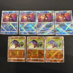 ポケモンカード かがやくゲッコウガ かがやくルチャブル 計7枚セットのサムネイル