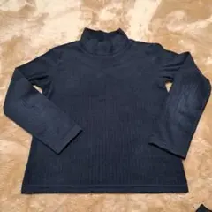 UNIQLO 長袖カットソー 140 ダークブルー