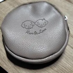 新品 ラン&ラブ ポーチ＋レザー調メガネ＆ペンケースカラビナ付き 
