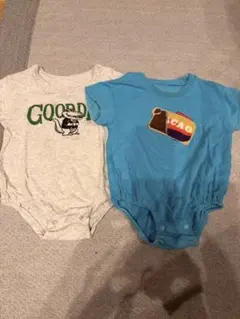 BREEZEロンパース2点セット サイズ70