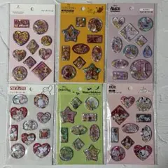 セリア ディズニー ウォーターシール 6枚セット