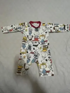 PEANUTSスヌーピーロンパース 70cm