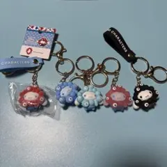 シナモロール★ミャクミャク　なりきり　キーホルダー5種セット