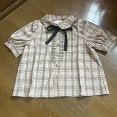 新品タグ付き　Par Avion タックフリルブラウス★のサムネイル