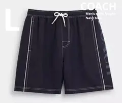 [新品未使用•希少サイズ] コーチ シグネチャー スイム トランクス Lサイズ 新品未使用•希少サイズ] コーチ シグネチャー スイム トランクス L