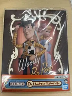 トイストーリー　一番くじ　ミニキャンバスボード