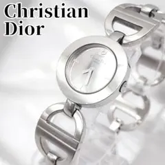 【希少】稼働 Christian Dior ディオール マリス ラウンド 腕時計のサムネイル