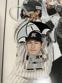 千葉ロッテマリーンズ　藤原恭大デカフェイス マルチチャーム