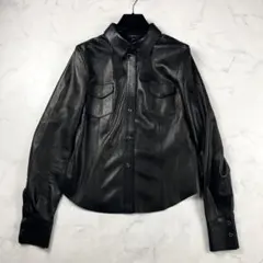 【美品】GUCCIシングルライダース　40 ブラック 美品】GUCCIシングルライダース 40 ブラック 美品】GUCCIシングル