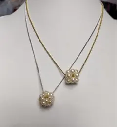AVON エイボンのパールペンダント2種