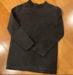 ロンT コットン100％　子供　韓国服　ブラック