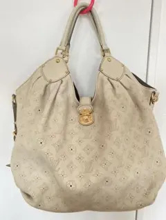 美品 LOUIS VUITTON ハンドバッグ L モノグラムマヒナ