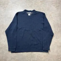 コロンビア　長袖Tシャツ　無地　Vネック　アメリカ古着　L 6382