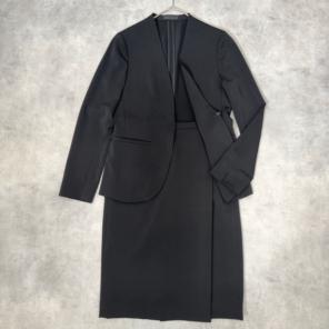 【ICB】洗える Fied ジャケット ラップ風スカート セットアップ L M