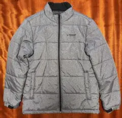 DUNLOP MOTORSPORT 中綿 キルティング ジャケット　グレー