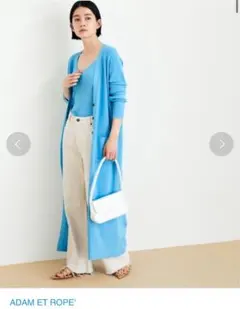ADAM ET ROPE’（アダム エ ロペ）のロングカーディガンのサムネイル