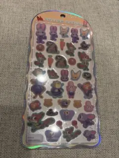 ズートピア コットンパフィー シール ぷっくりシール