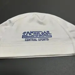 セントラルスポーツ＊スイミングキャップ＊白