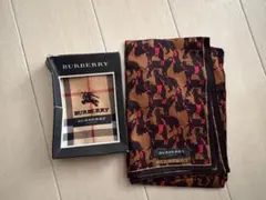 未使用★BURBERRY バーバリー★ハンカチ2枚セット